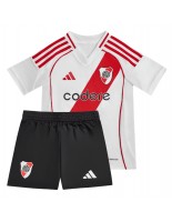 Otroške Nogometnih dresov River Plate Domači 2024-25 Kratki rokavi (+ hlače)